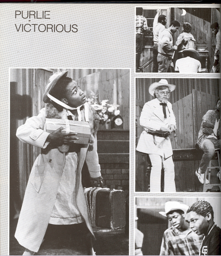 Washington Prep drama production of Purlie Victorious with student actors in period costume