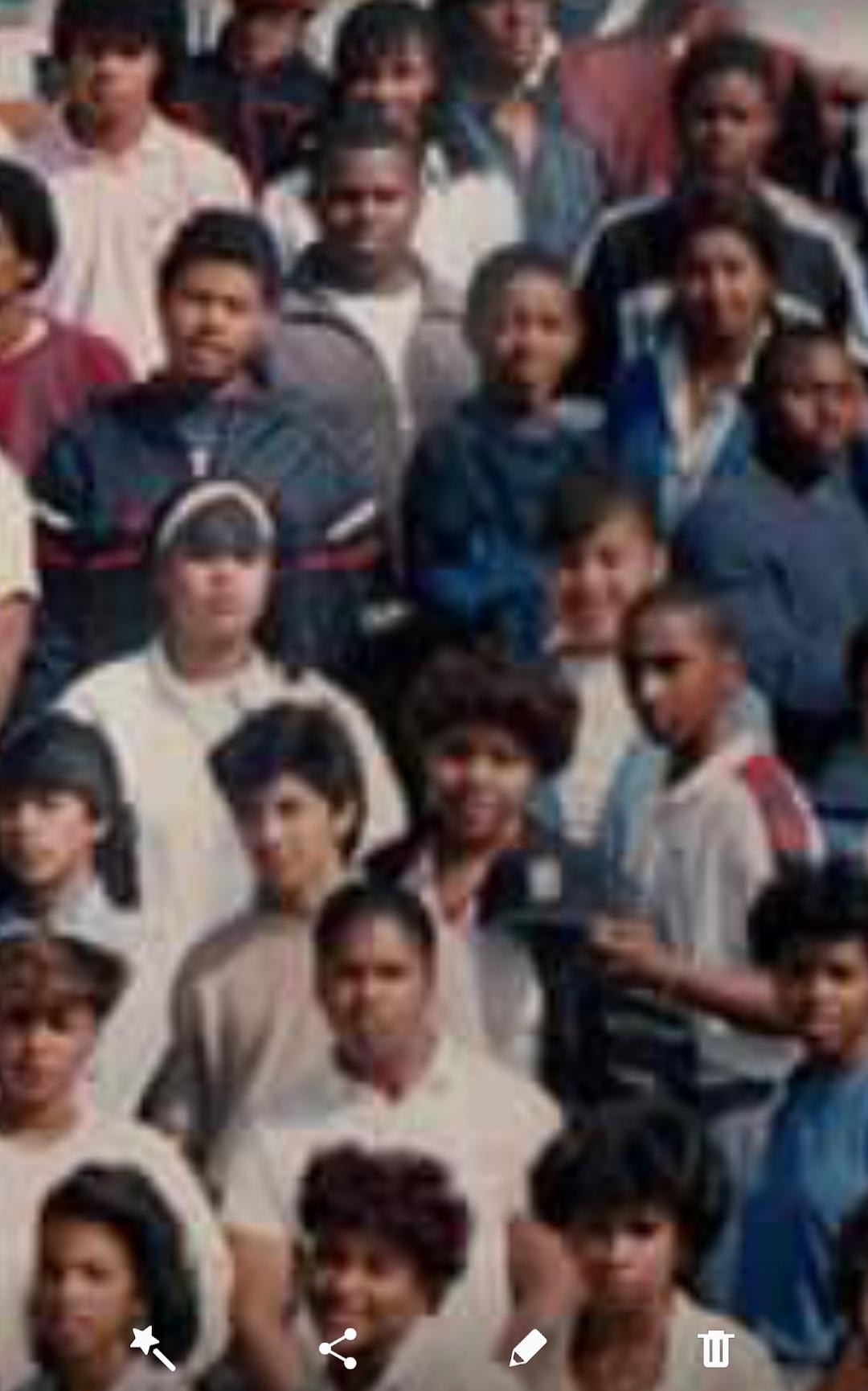 WPHS Class of 87 students gathered on campus