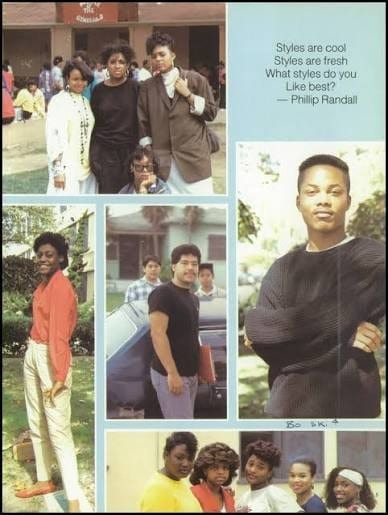 WPHS Class of 87 yearbook page