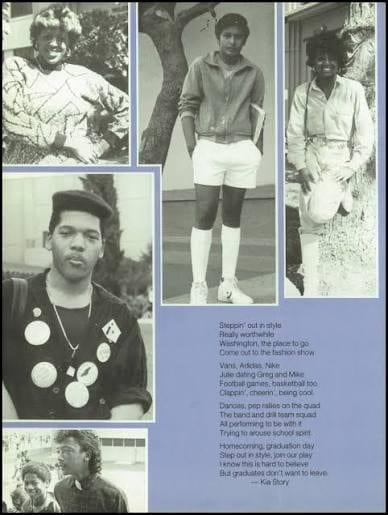 WPHS Class of 87 yearbook page
