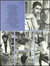 WPHS Class of 87 yearbook page with portraits and poem