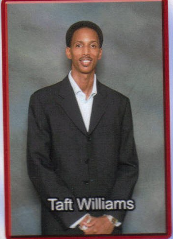 Taft Williams portrait in dark suit